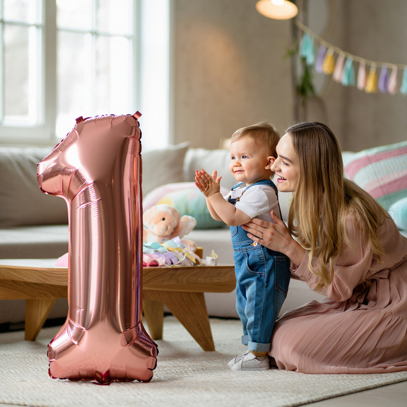 цифры из воздушных шаров