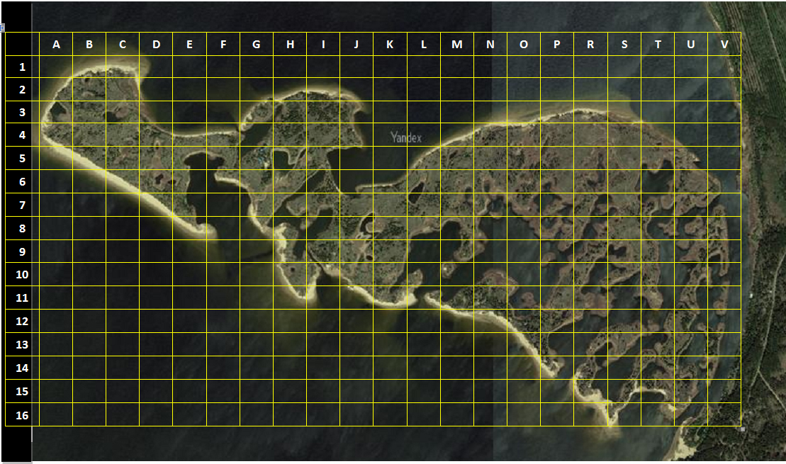 схема острова