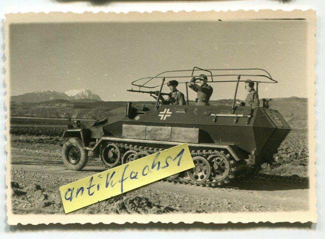 WH-Halbketten SPW  Schützenpanzer als Mannschafts-Transportwagen