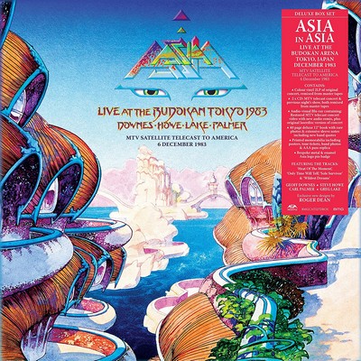 Asia - Asia in Asia Live at The Budokan, Tokyo, 1983 (2022) [Deluxe Box Set, 2CD + BD]