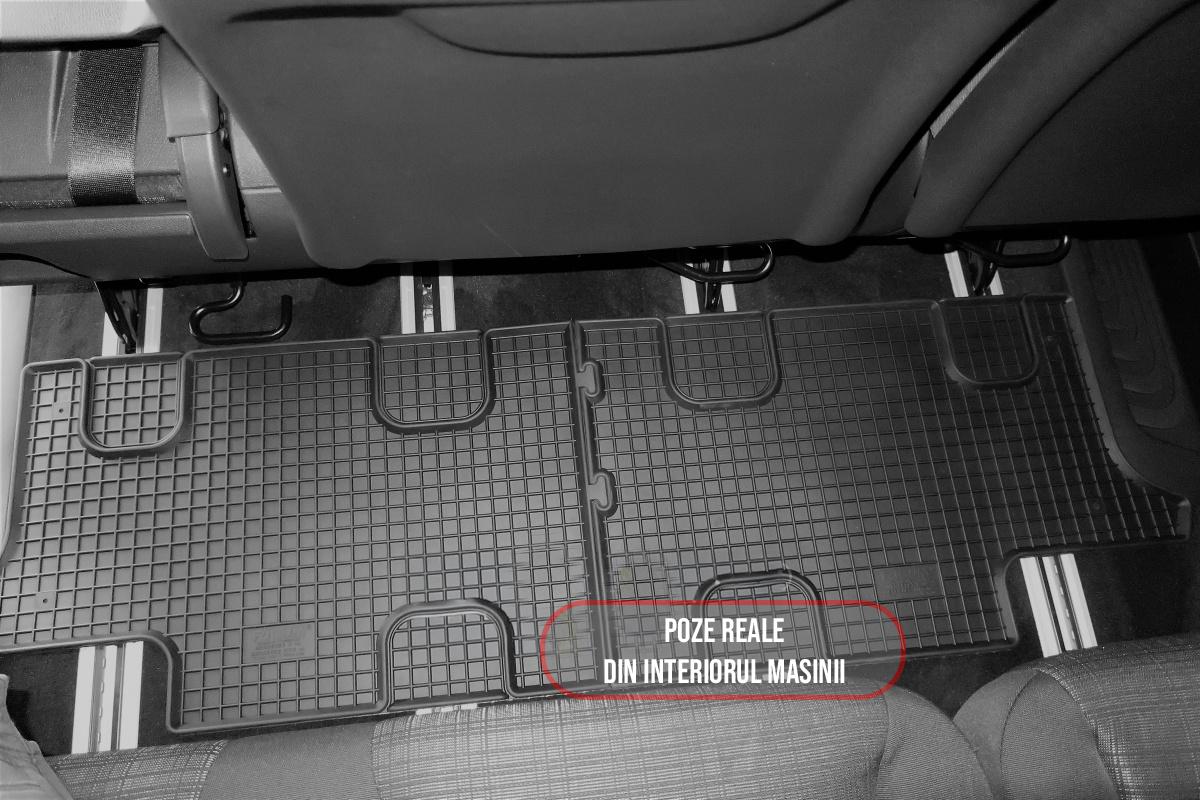 Set 2 covorase Mercedes Vito Randul 3 2014-prezent, din cauciuc 100%, compatibile cu autoturismul MERCEDES Vito