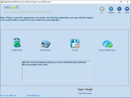 Aidfile Recovery Software 3.7.7.1 Portable