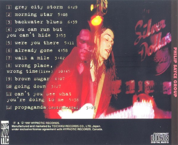 Philip Sayce Group - Philip Sayce Group (1997) Lossless