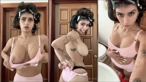 Mia Khalifa Full Nude Changing Bra Onlyfans Leaked
