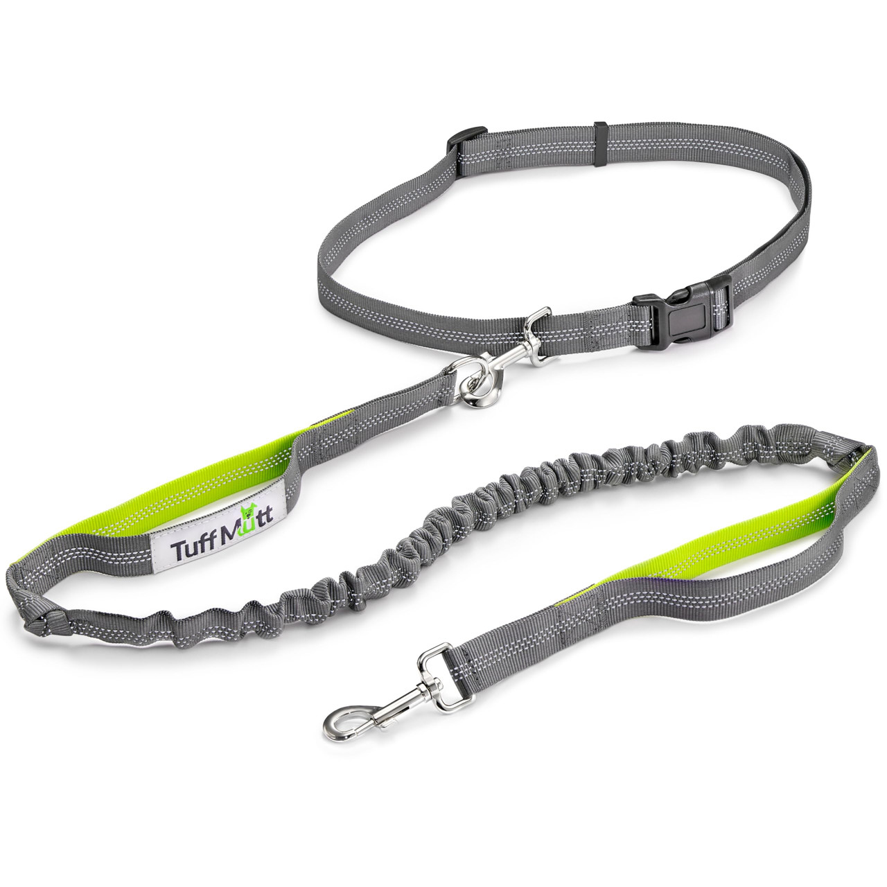 Tuff Mutt Hands Free Dog Leash with Bungee