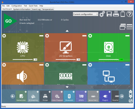 BurnInTest Professional 9.1 Build 1000 (x64)