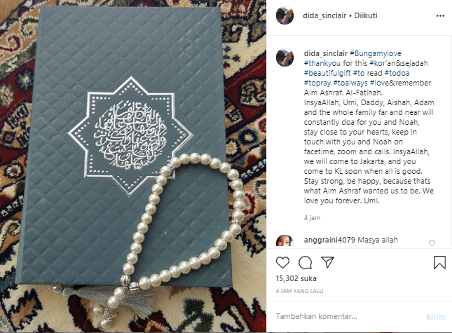 Dida Sinclair dapat hadiah dari BCL