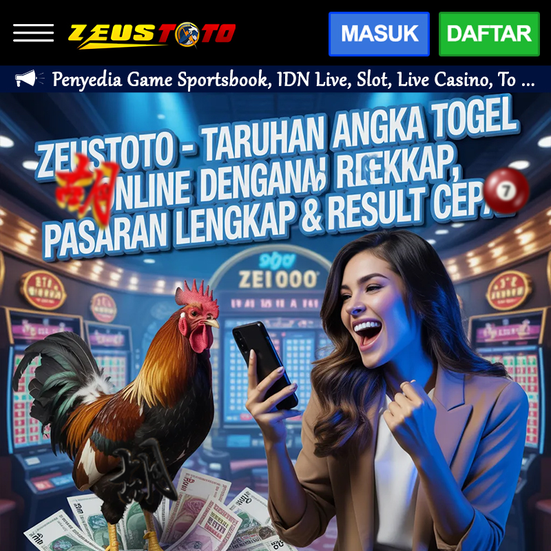 ZEUSTOTO - Taruhan Angka Togel Online dengan Rekap Lengkap image 1