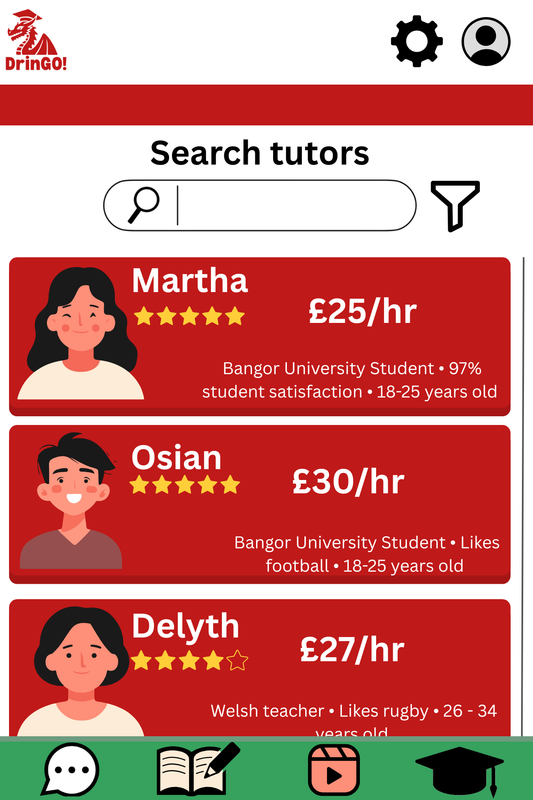 Device mockup showing DrinGo app