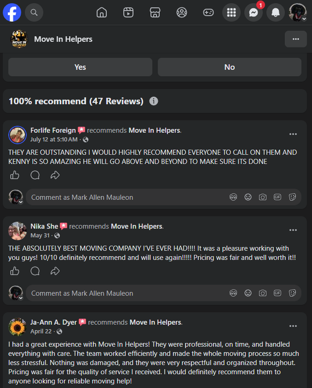 Facebook Reviews Preview