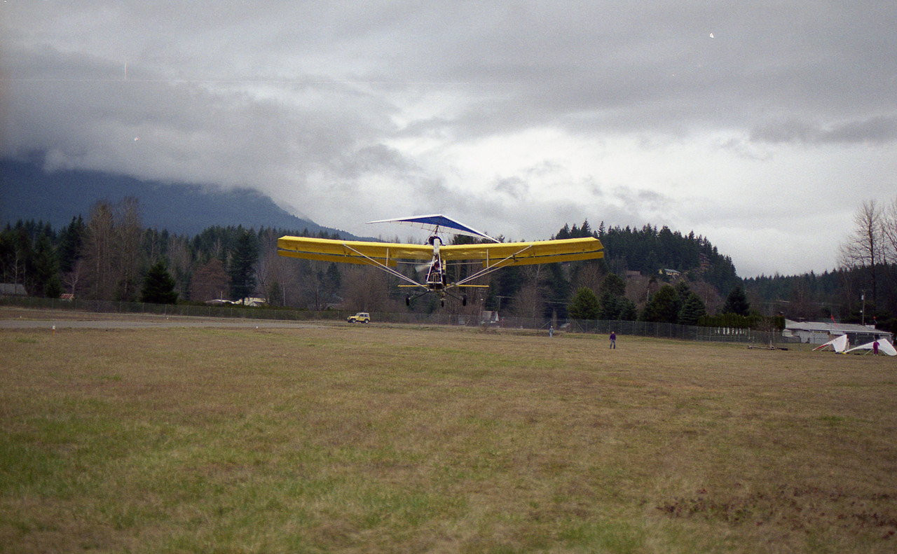 Tandem tow out of Packwood WA airport