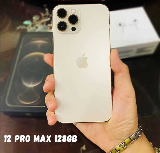 Iphone 12 Pro Max Apple (128gb) Prateado Tela 6,7″ Câmera Tripla 12mp Ios