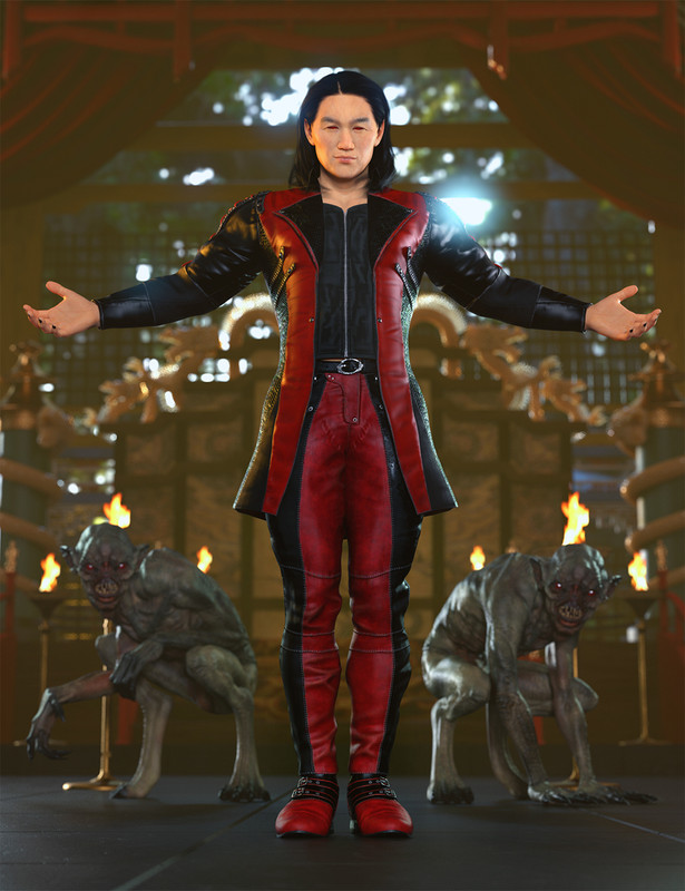 Shadow Realm Outfit for Genesis 8 and 8.1 Males Shadow Realm Outfit for Genesis 8 and 8.1 Males