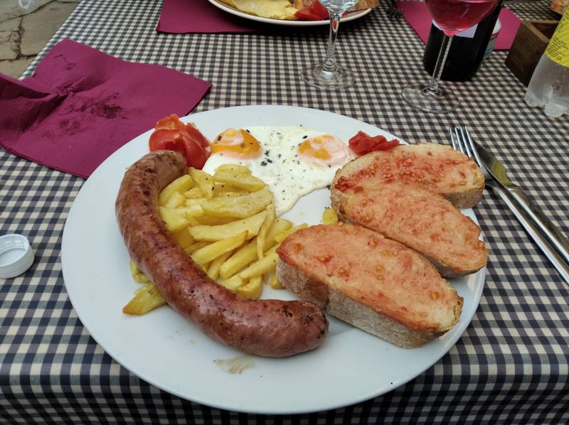 SALIDAS (CAT): Almuerzo en Sant Sebastia de Montmajor 15.09.2019 San5