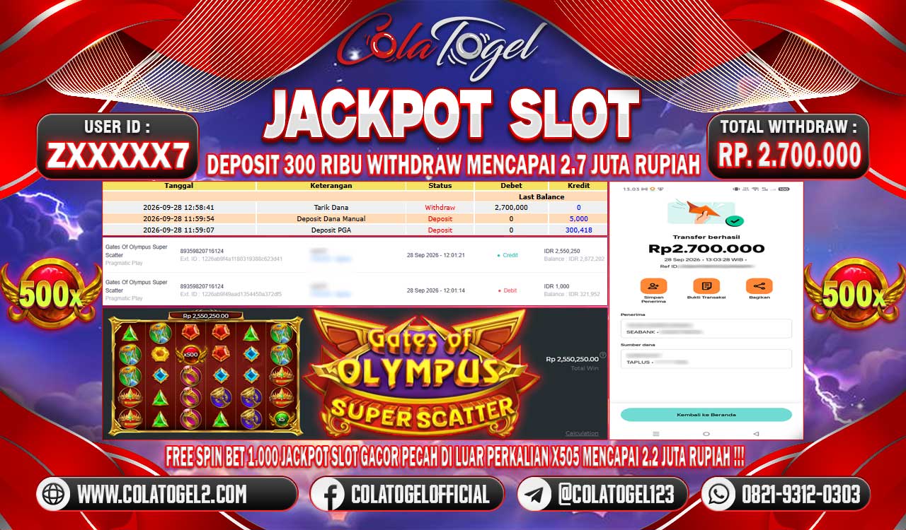 JACKPOT SLOT GACORR !!!