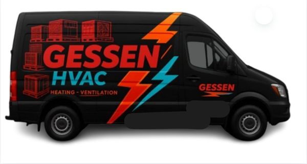 Professional HVAC Technician at Work