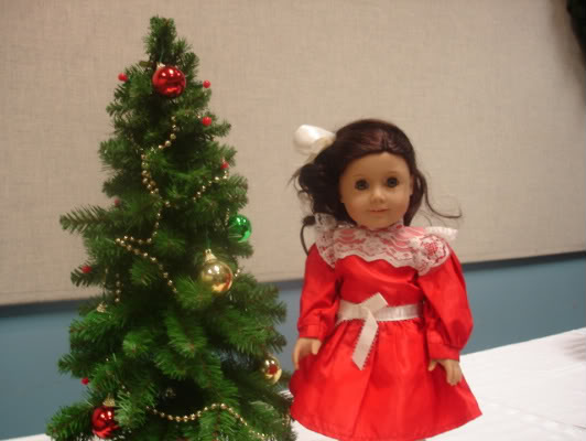 Cranberry Party Dress RETIRED American Girl Playthings