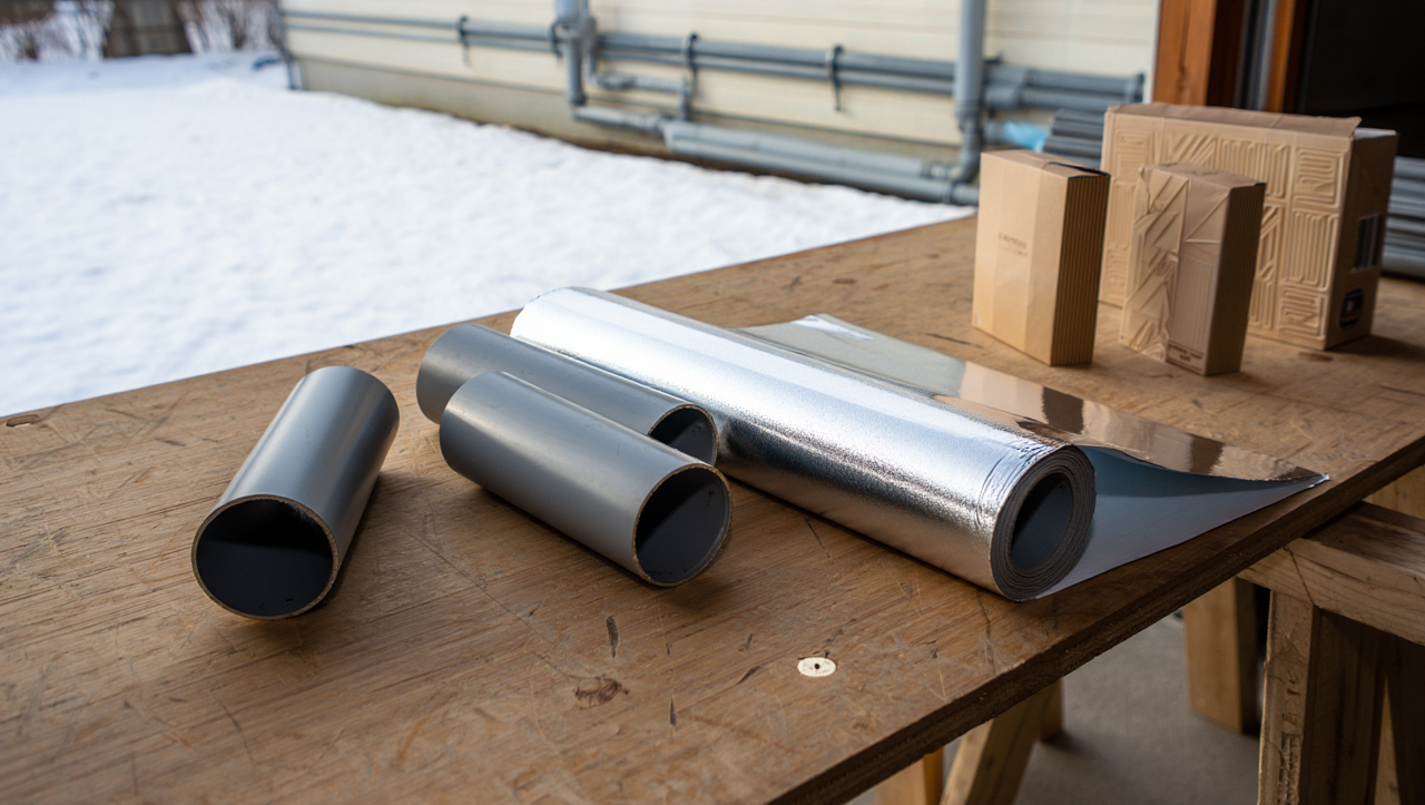 теплоизоляция фольгированная