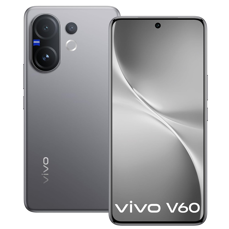 Vivo V60 5G (Mist Gray, 8GB RAM, 256GB Storage) refurbished