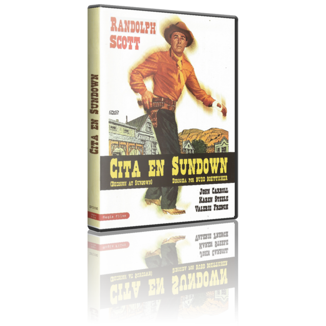 Portada - Cita en Sundown [DVD9Full] [PAL] [Cast/Ing] [Sub:Cast] [1957] [Western]