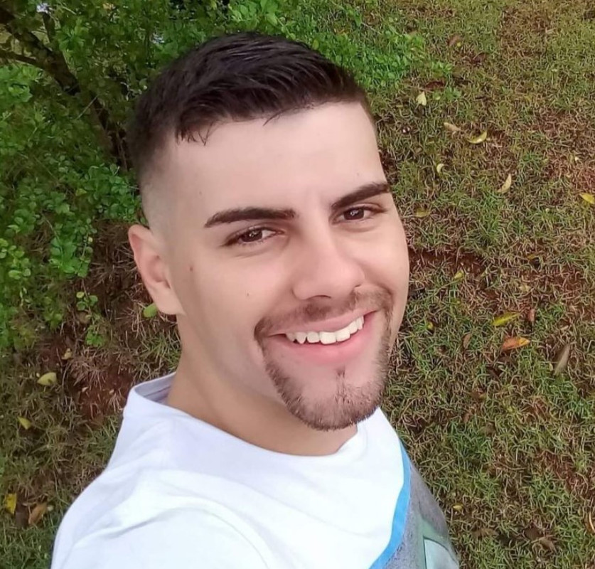 Lucas Domingues dos Santos, de 25 anos, principal agressor da vtima e lider do ataque.