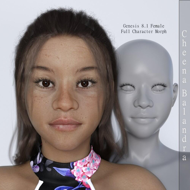 Cheena Balandra – Filipino Character Morph for G8.1F