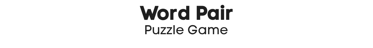 Word Pair - 2 Pics 1 Word Puzzle Game Android Studio Project with AdMob Ads + Ready to Publish