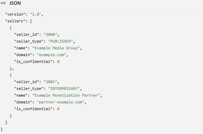 fichier sellers.json transparent