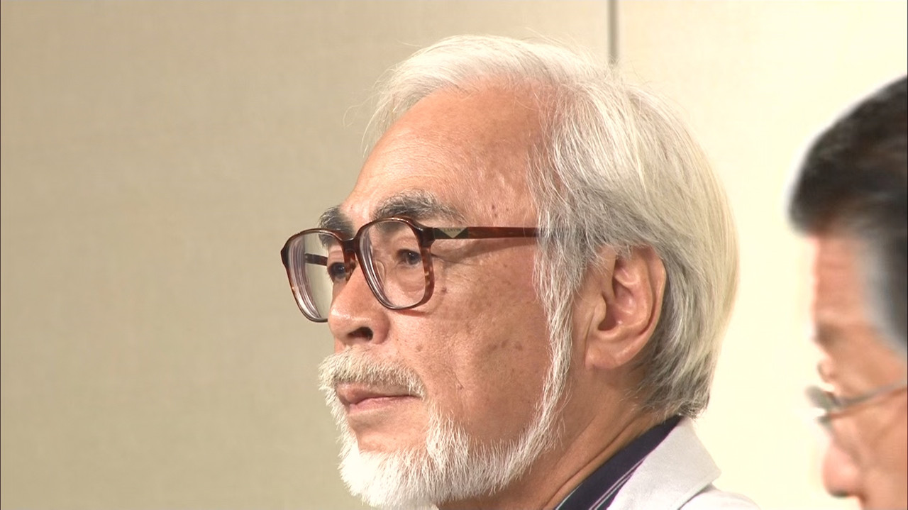 Miyazaki's Retirement Press Conference [jp] (1080p x265 10bit Ti