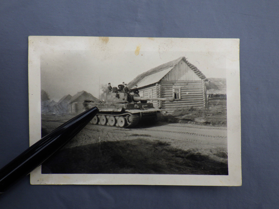 Tiger Panzer Kennung 171 Rußland WH Tank origina