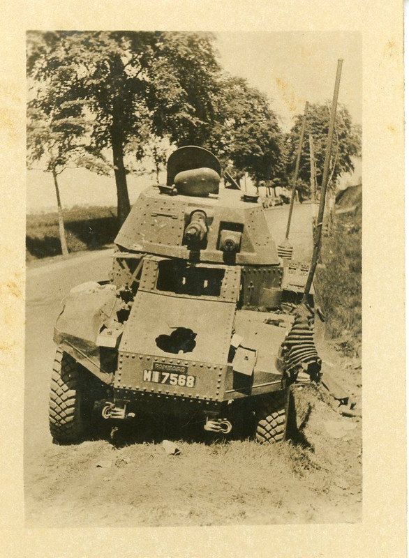 Frankreich Beute Panhard Panzerspähwagen Foto