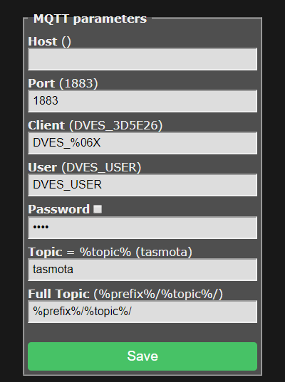 MQTT - Tasmota