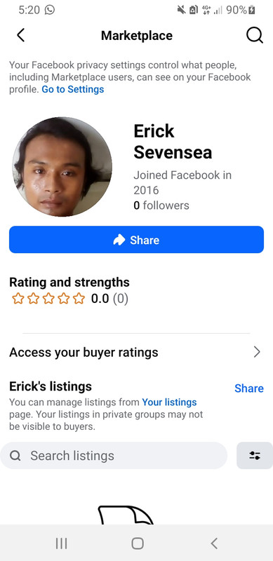 10 years malaysia Facebook with page and good for marketplace 