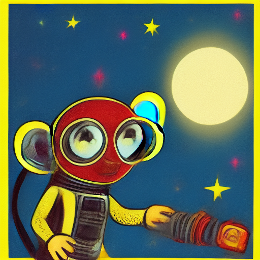 44. 07886-948574399-monkey astronaut, bright, bright, bright, bright-42