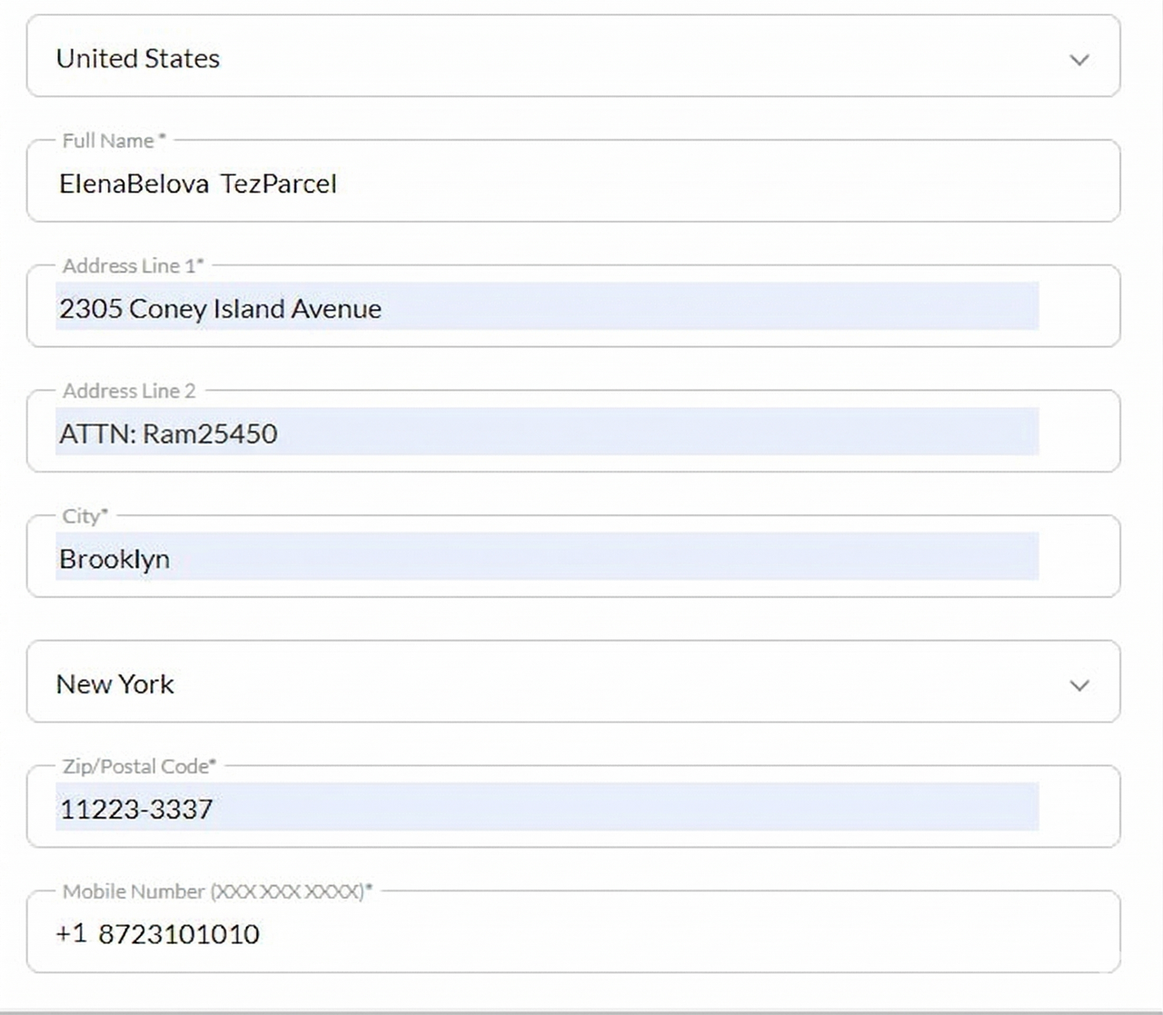 US warehouse illustration