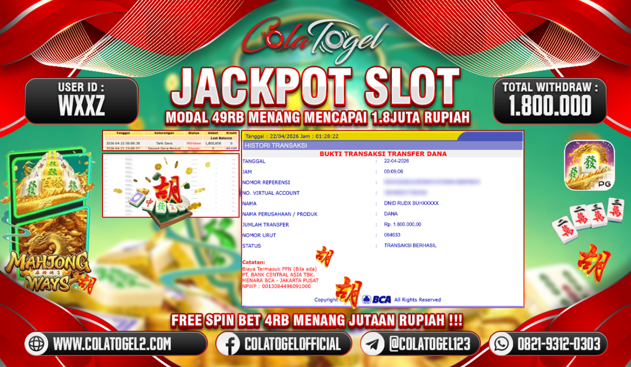 JACKPOT SLOT GACOR!!