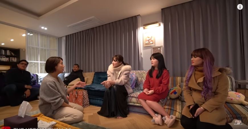 Ashanty di rumah Lee Bum Soo