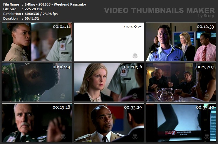 E-Ring - S01E05 - Weekend Pass.mkv