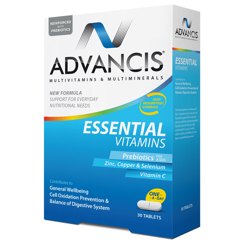 Advancis Essential Vitamin Tabs 30`S