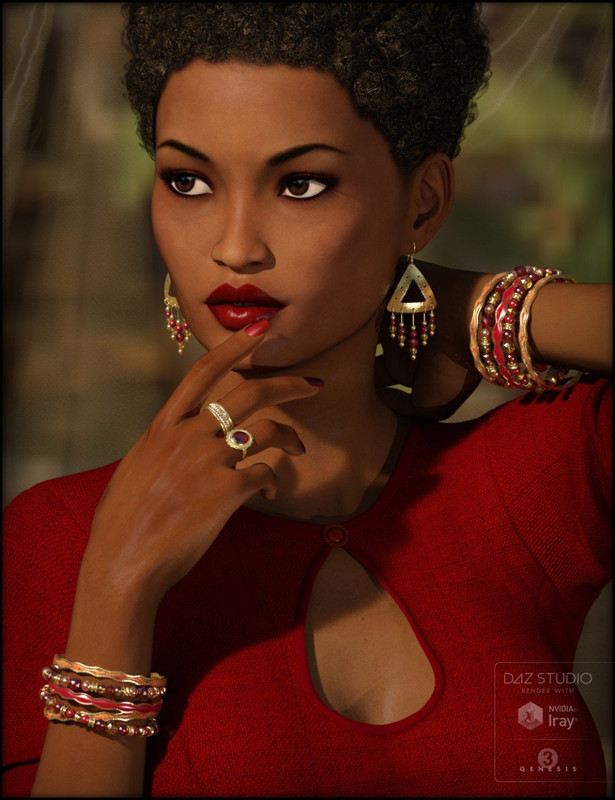  Jewels at Dawn for Genesis 3 Female(s)