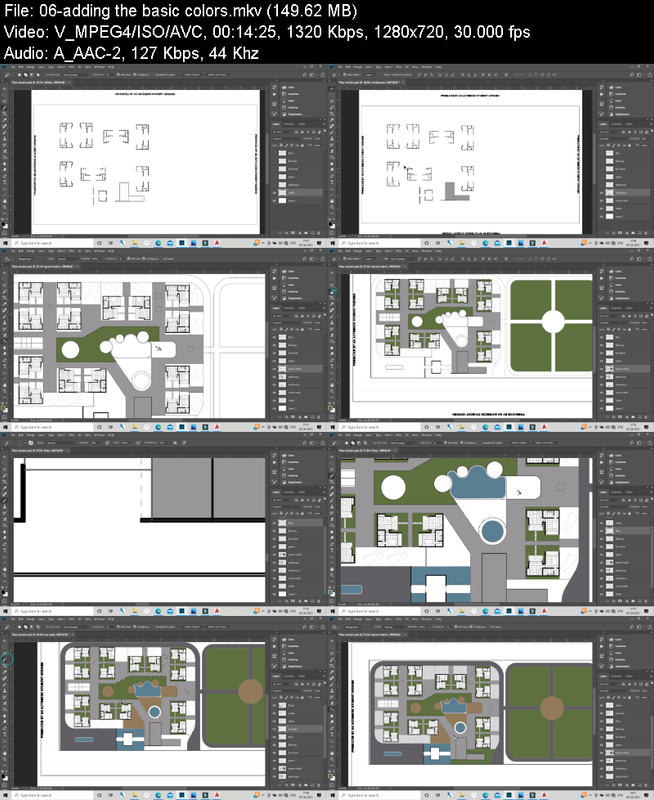 Skillshare Rendering an AUTOCAD plan on Photoshop-SkilledHares Skillshare Rendering an AUTOCAD plan on Photoshop-SkilledHares