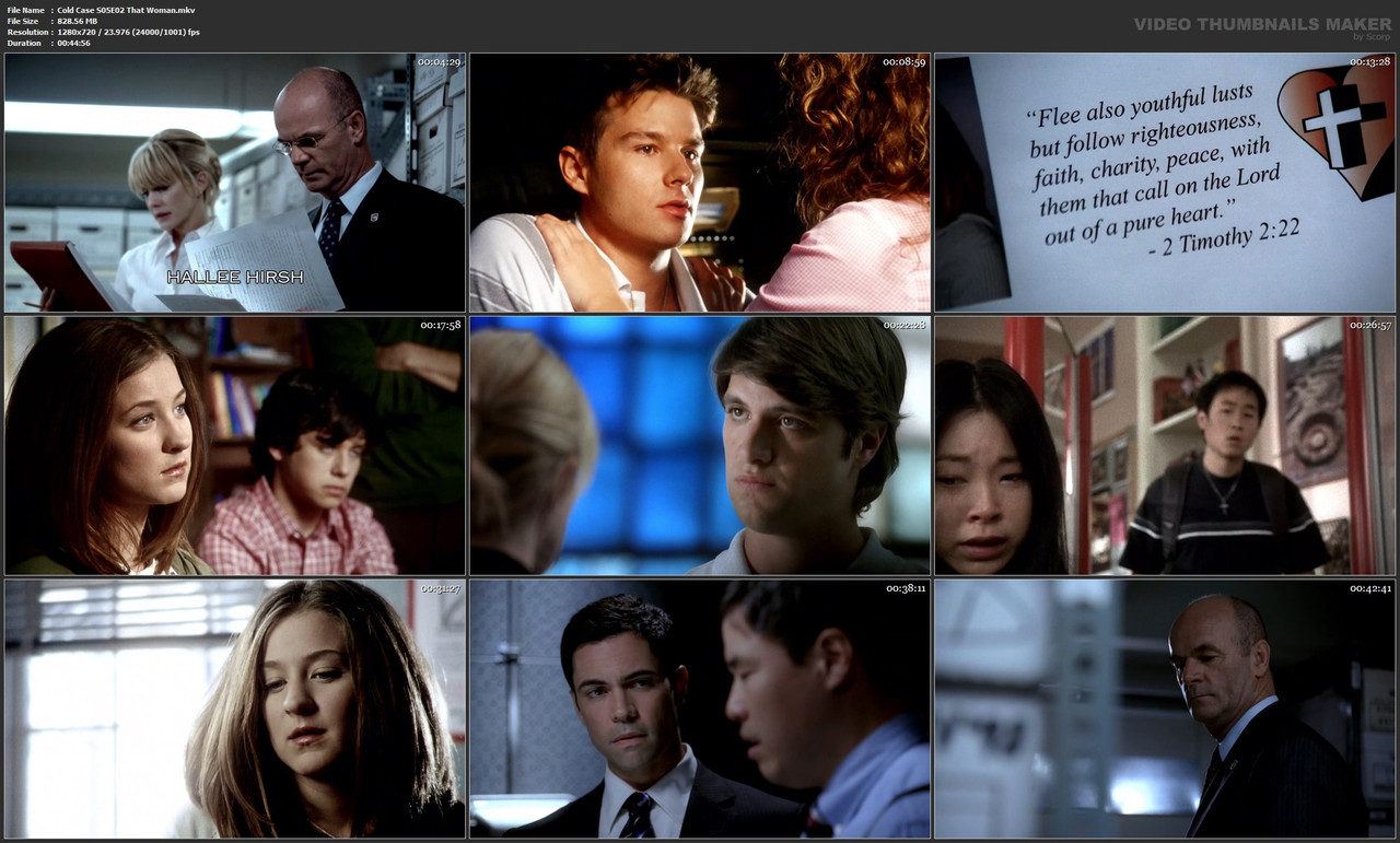Cold Case S05E02 That Woman.mkv