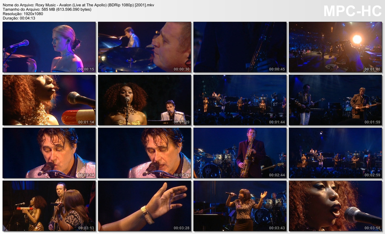 Roxy Music - Avalon (Live at The Apollo) (BDRip 1080p) [2001]