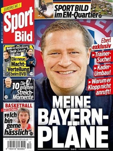 Cover: Sport Bild Magazin No 12 vom 20  März 2024