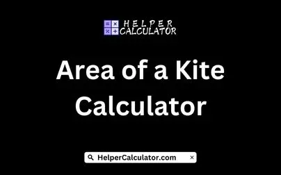 Area of a Kite Calculator