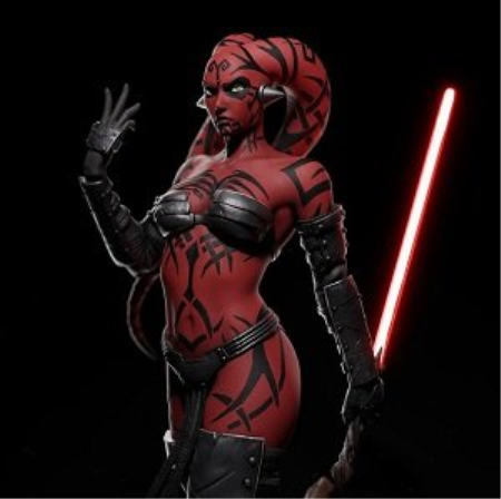 Darth Talon – 3D Print Model