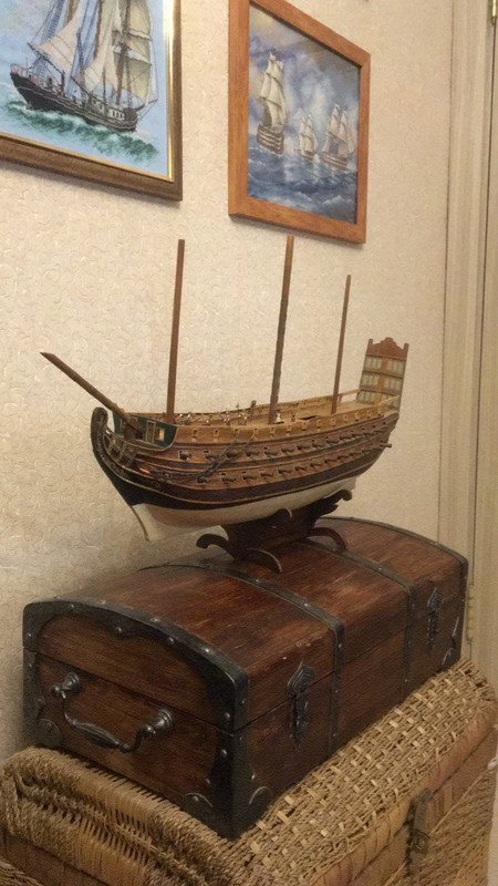 линкор конца XVII века