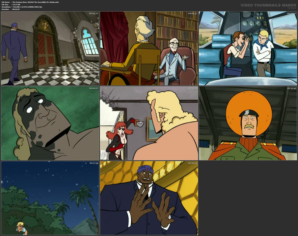 The Venture Bros. S01E04 The Incredible Mr. Brisby.mkv