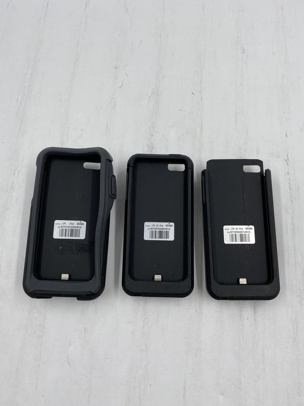 LOT OF 3 INFINITE PERIPHERALS LINEA PRO 5 IPHONE BC SCANNERS LP50E0N0 LP50E000