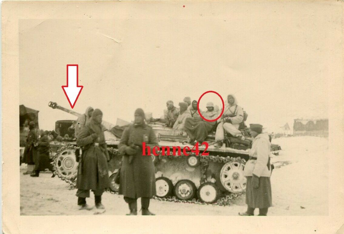 Foto Wehrmacht Dt. Sturmgeschütz III Inf. bereit zum Angriff cam